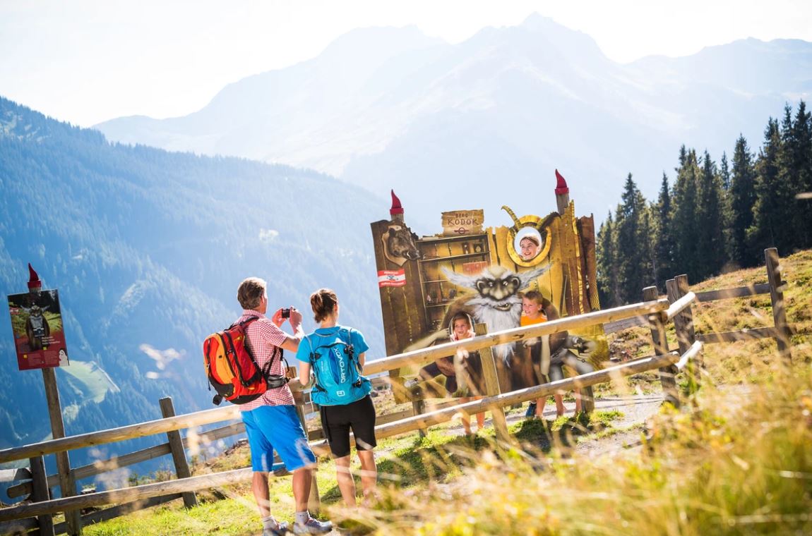 Berg Kodok in Hinterglemm am Reiterkogel - Erlebniswanderweg für Kinder