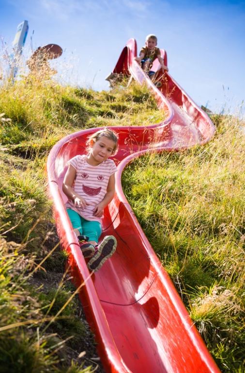 Gipfelspielplatz am Zwölferkogel - Familienurlaub in Saalbach Hinterglemm
