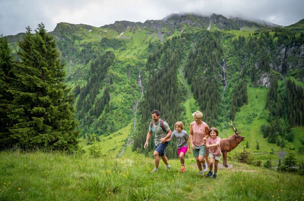 Wandern mit Kindern in Saalbach