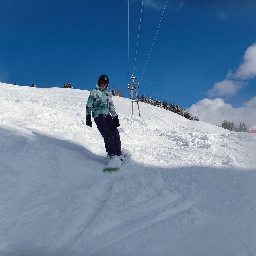 Snowboardurlaub in Saalbach