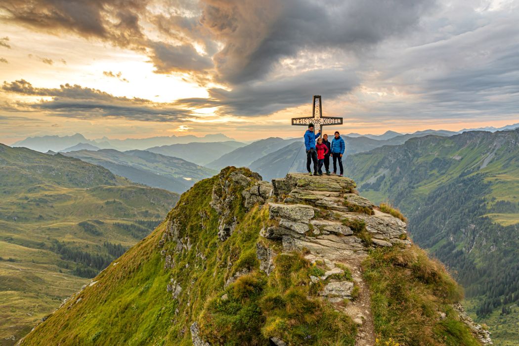 Sonnenaufgangswanderung Tristkogel Saalbach-Hinterglemm