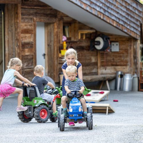 Familienspaß am Bauernhof