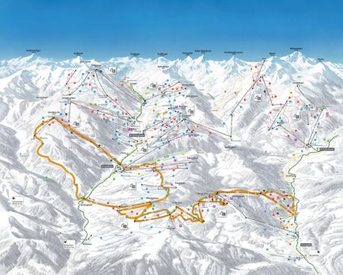 Leogangl-Runde  Skicircus Saalbach-Hinterglemm-Leogang-Fieberbrunn