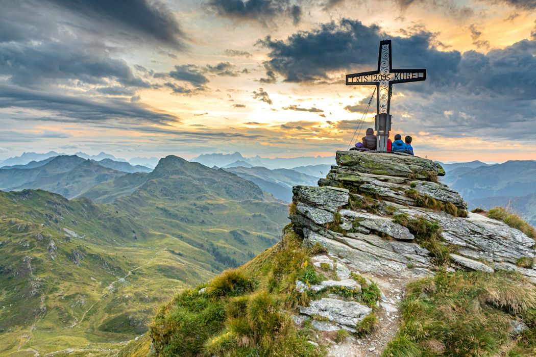 Sonnenaufgangswanderung Tristkogel Saalbach-Hinterglemm