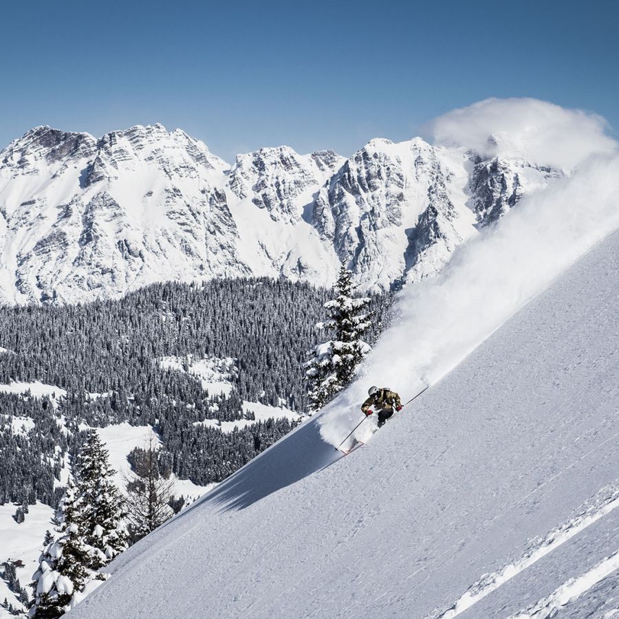 Freeriding in Saalbach Hinterglemm Leogang Fieberbrunn, Freeride-Mekka Österreich