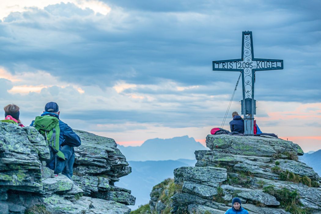 Sonnenaufgangswanderung Tristkogel Saalbach-Hinterglemm