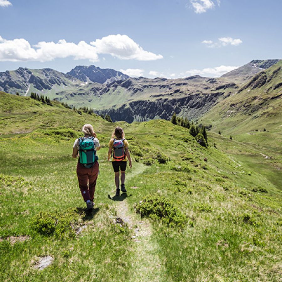 Wanderlehrpfad im Talschluss von Hinterglemm
