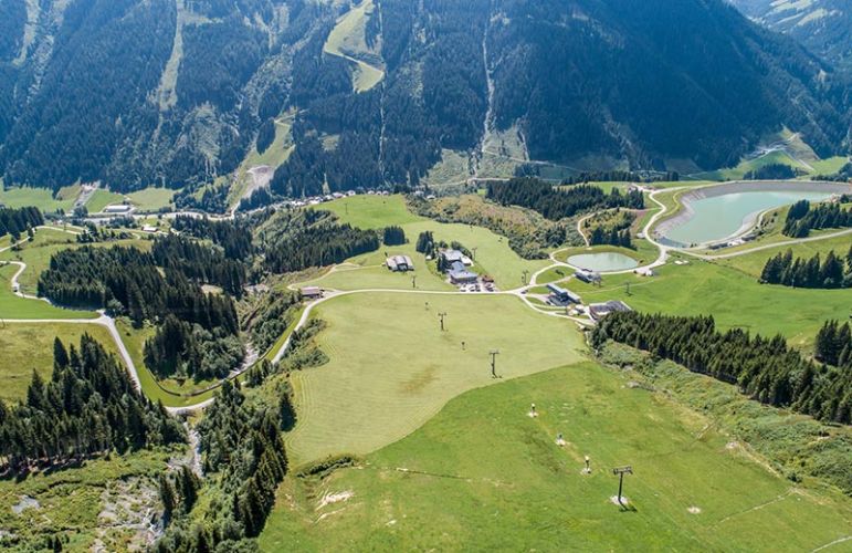 10ha Felder in der Hochalm die von uns bewirtschaftet werden
