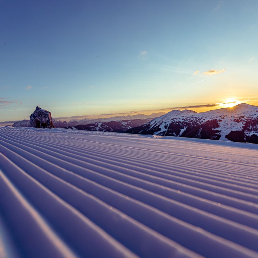 Sonnenaufgang in Hinterglemm