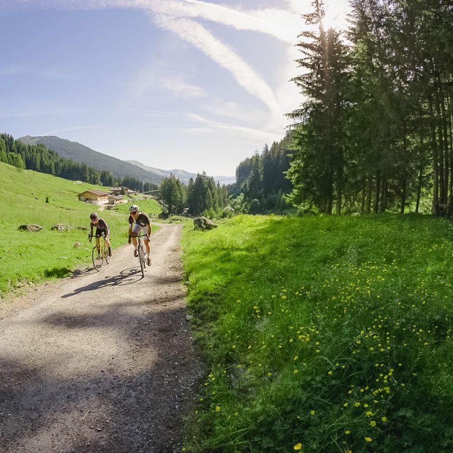 Gravel Biken in Saalbach Hinterglemm