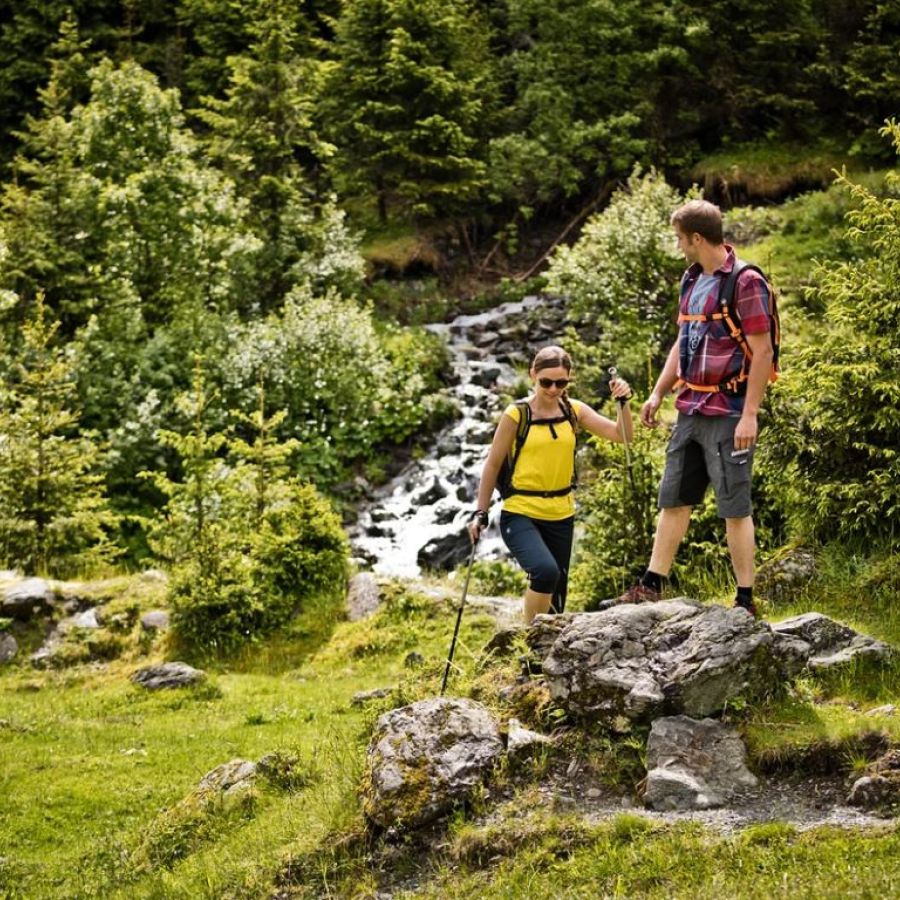 Wanderlehrpfad im Talschluss von Hinterglemm