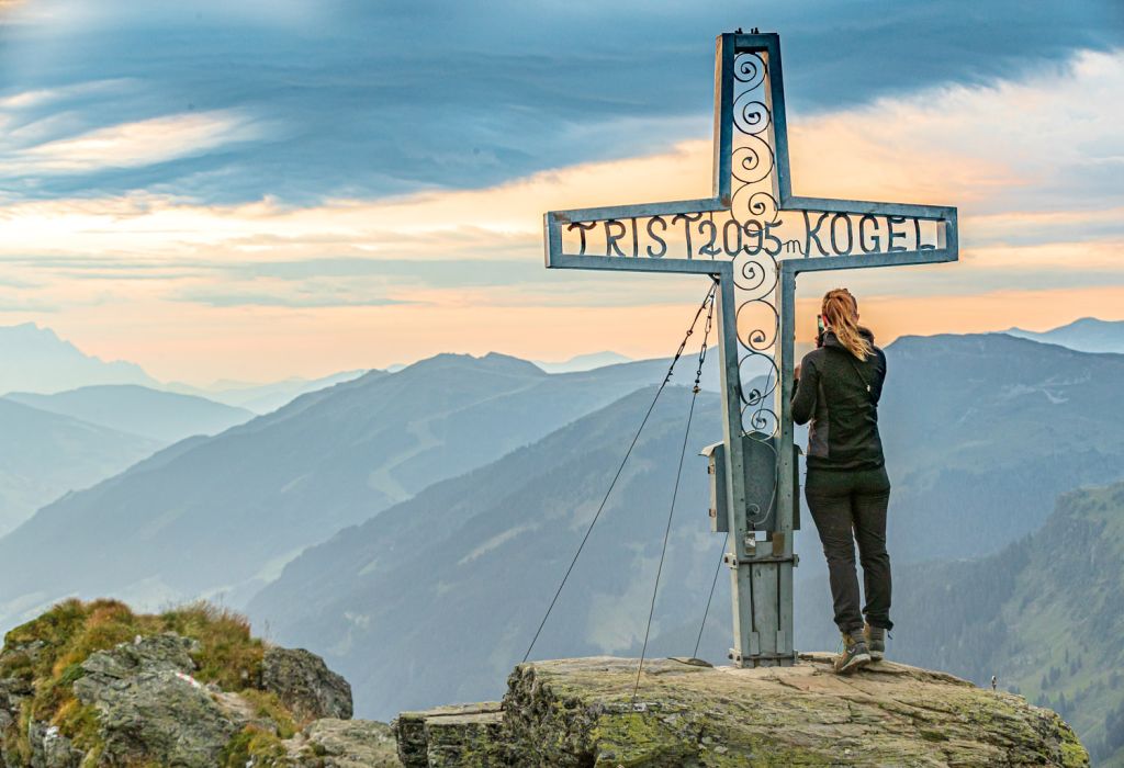 Sonnenaufgangswanderung Tristkogel Saalbach-Hinterglemm