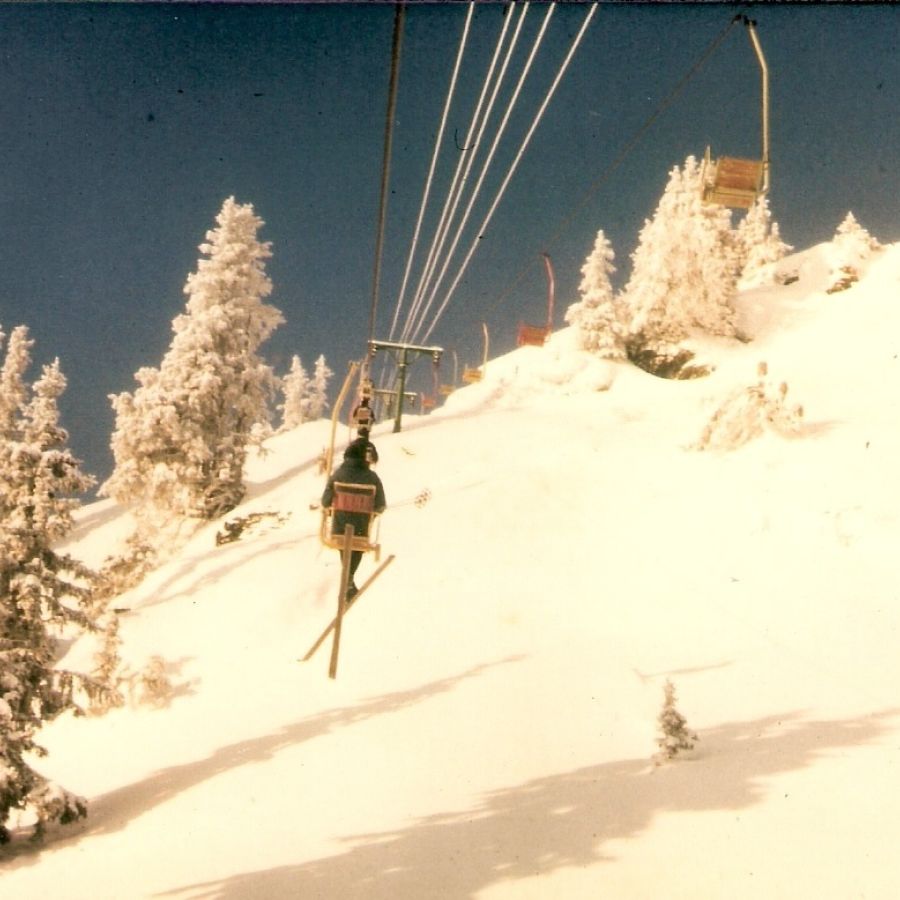 Der legendäre Einser-Sessellift auf den Zwölferkogel