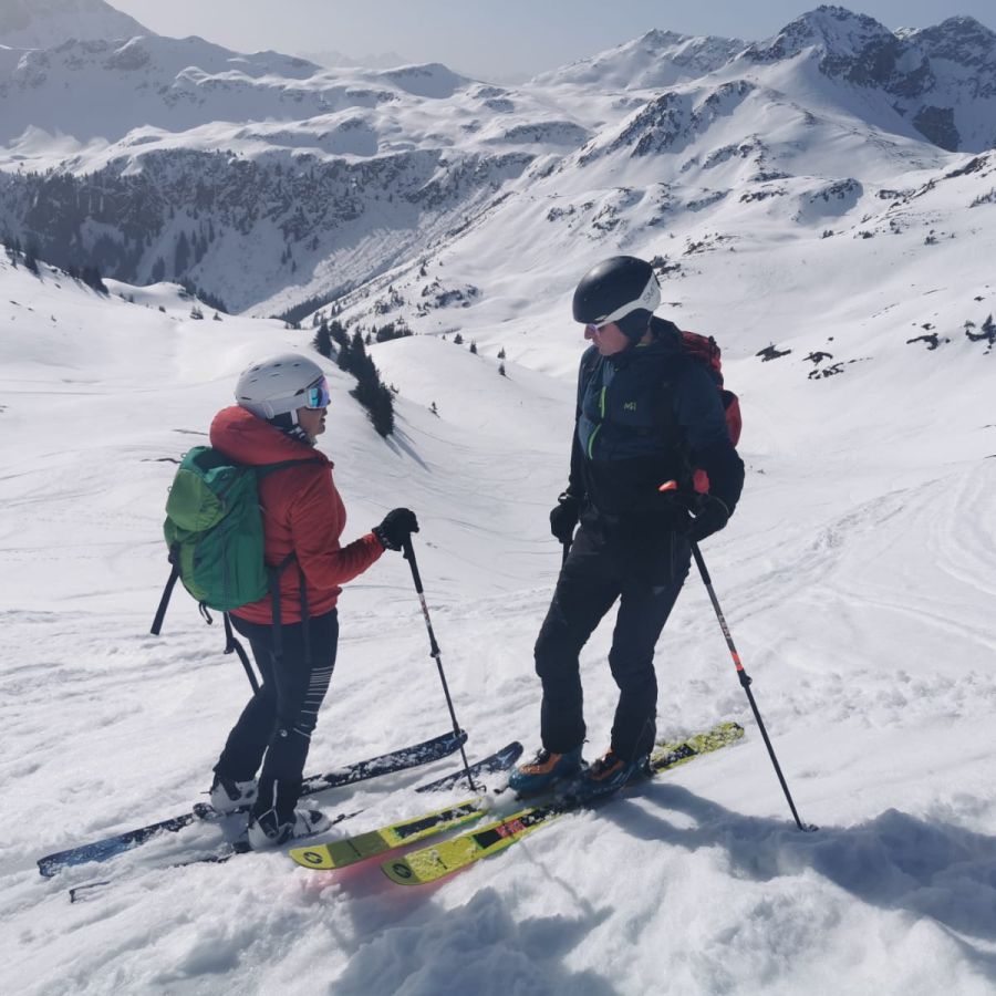 Sonnenaufgangs Skitour in Saalbach-Hinterglemm