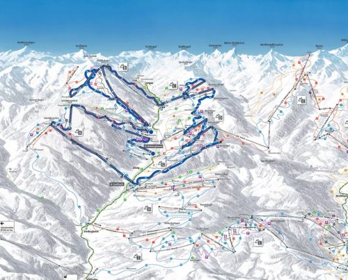 Hinterglemm-Runde Skicircus Saalbach-Hinterglemm-Leogang-Fieberbrunn