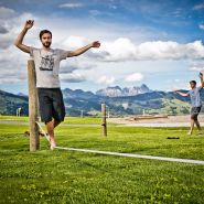 Slackline Parcours Mittelstation 12erKogel