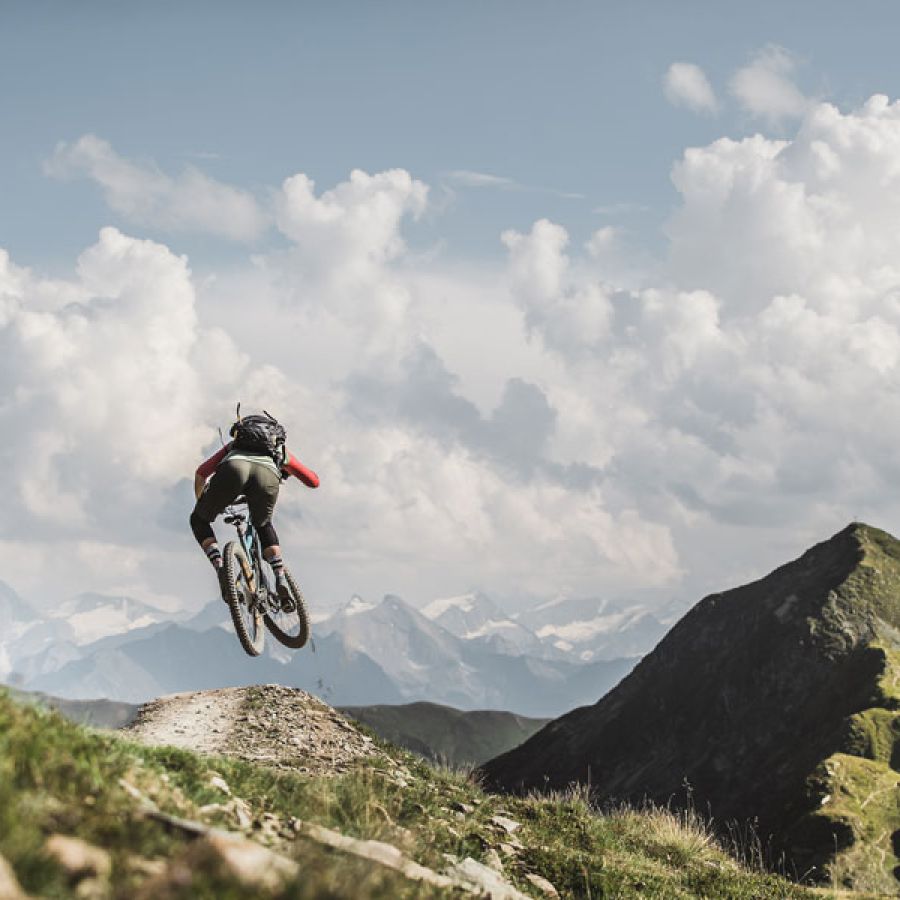 Bikepark Saalbach - Jump am Downhill Trail