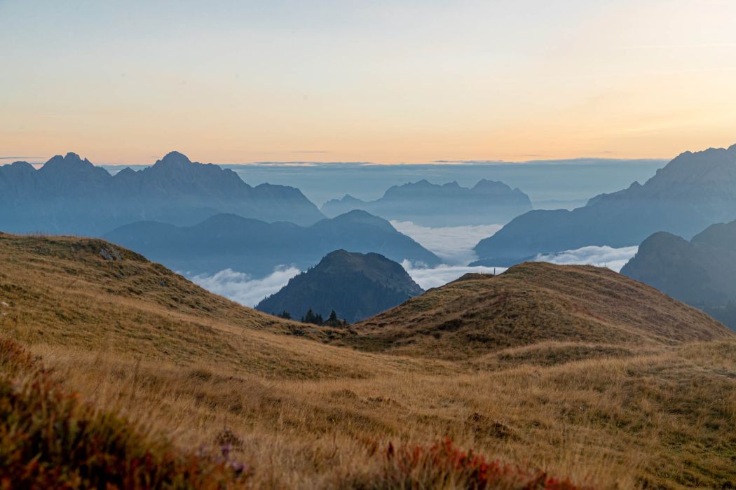 Herbstliche Sonnenaufgangswanderung zur Hochalmspitze