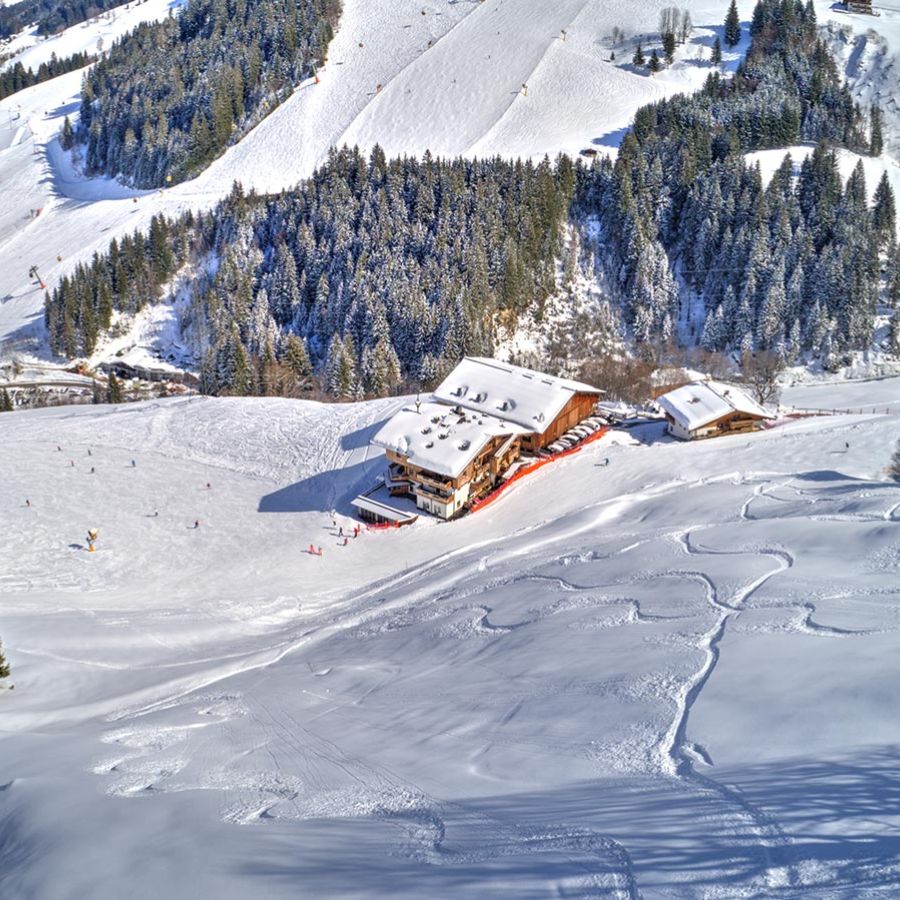 Skiurlaub direkt an der Piste in Österreich