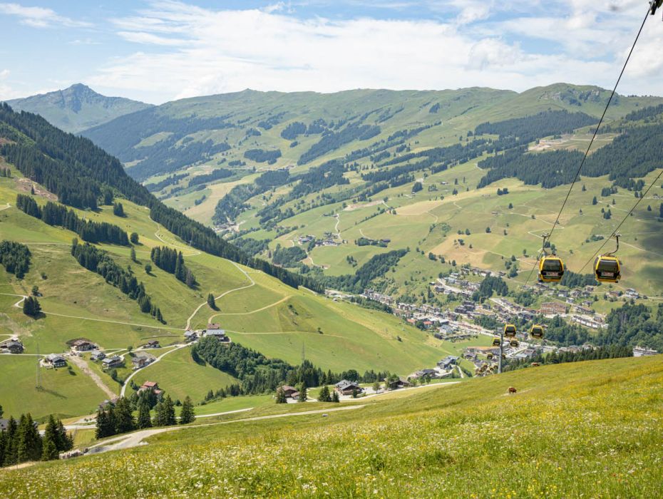Familienwanderung zur Hacklbergalm in Hinterglemm