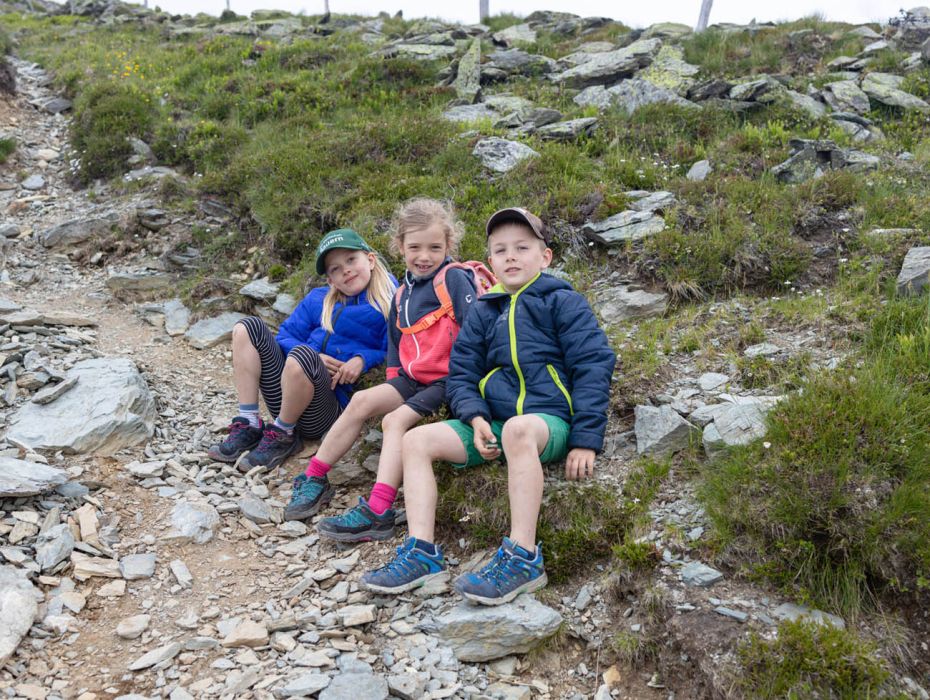 Familienwanderung zur Hacklbergalm in Hinterglemm