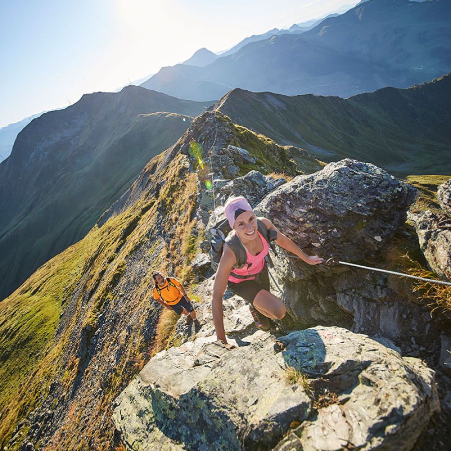 Seven Summits Wanderung - ein Teil der Saalbach Challenge - Sommer Bergtour