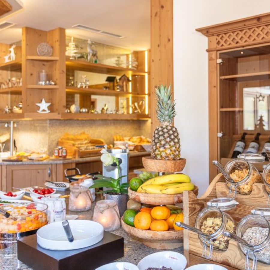 Frühstücksbuffet am Perfeldhof