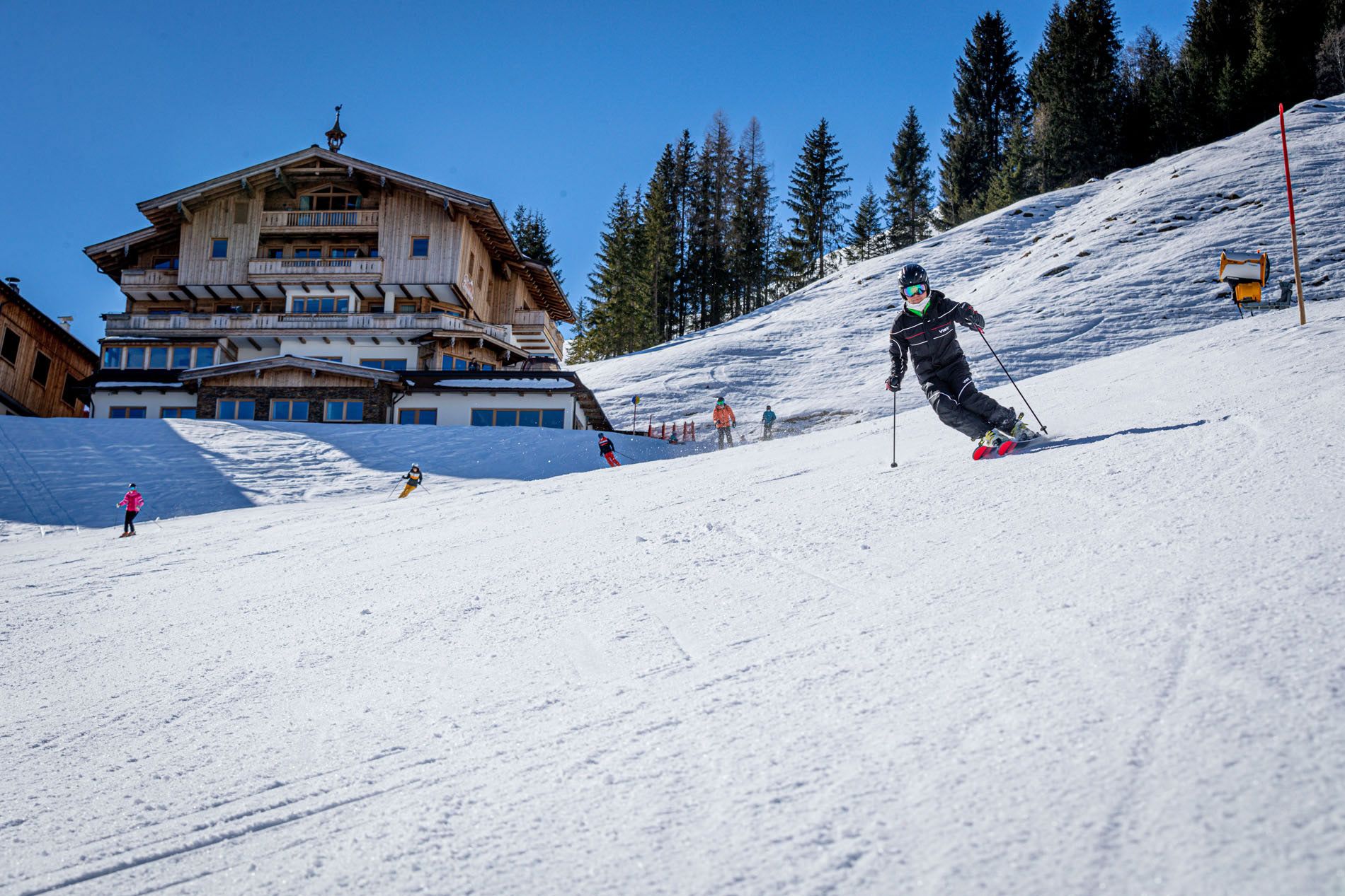 Wohnen direkt an der Skipiste