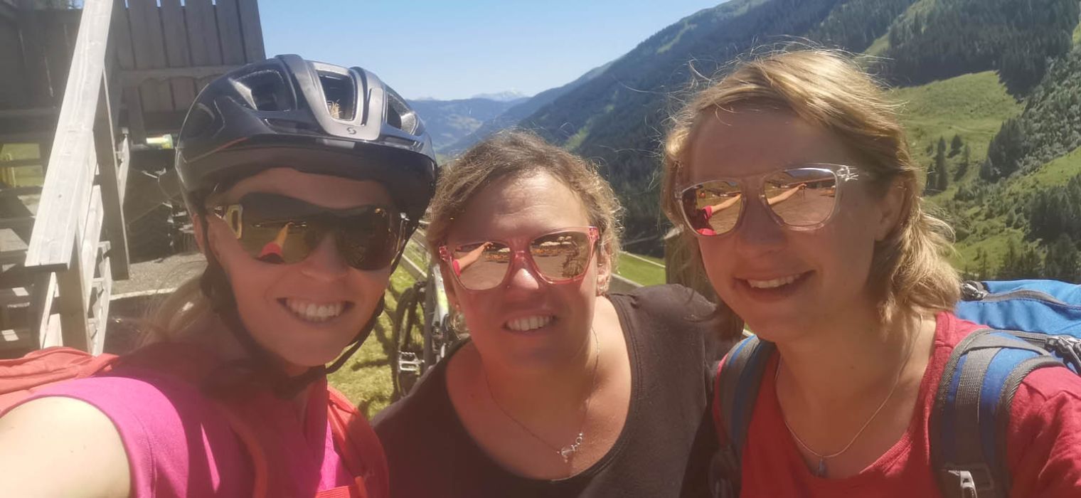 E-Bike Tour zur Osmannalm im Talschluss von Hinterglemm