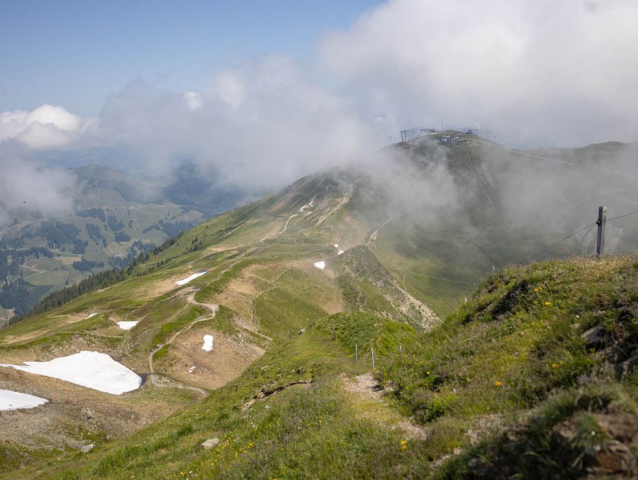 Familienwanderung zur Hacklbergalm in Hinterglemm