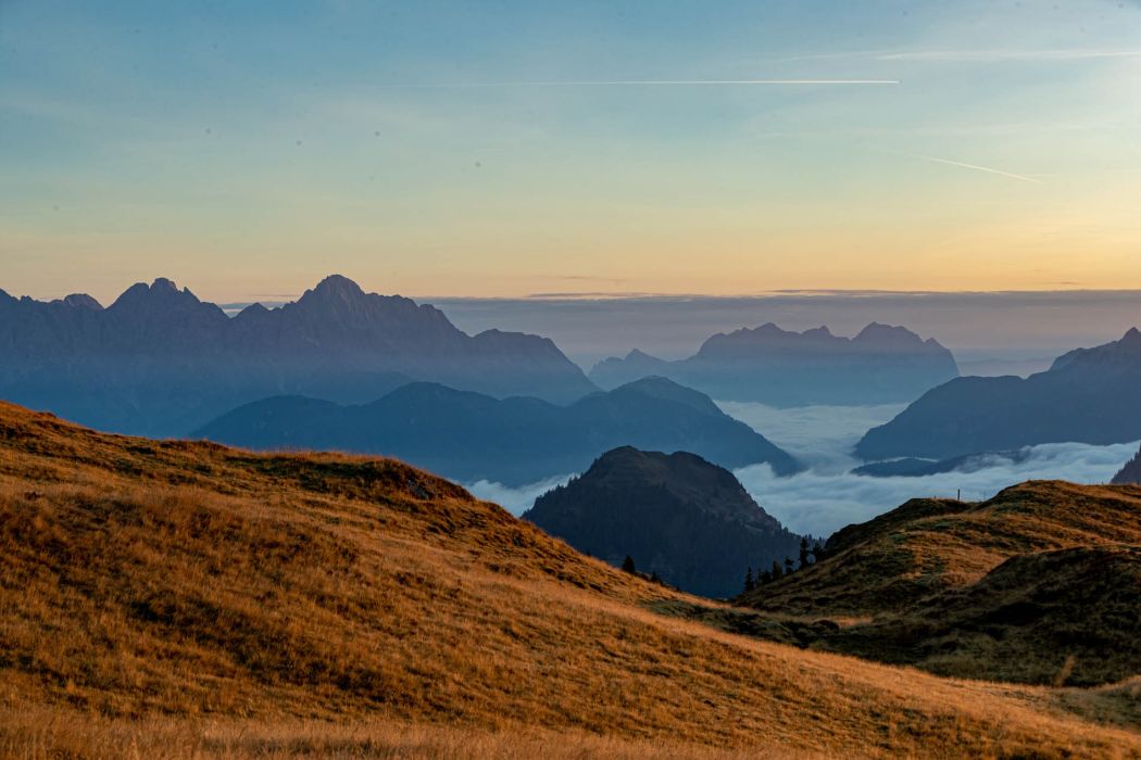 Herbstliche Sonnenaufgangswanderung zur Hochalmspitze