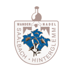 Wandernadel Saalbach-Hinterglemm Abzeichen in Silber
