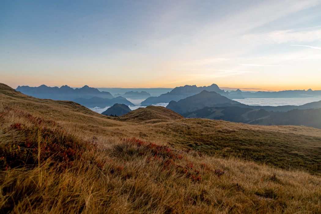 Herbstliche Sonnenaufgangswanderung zur Hochalmspitze