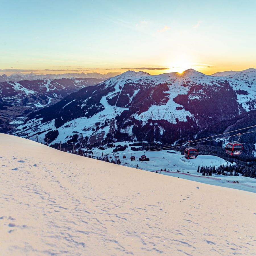 Sonnenaufgangs Skitour in Hinterglemm