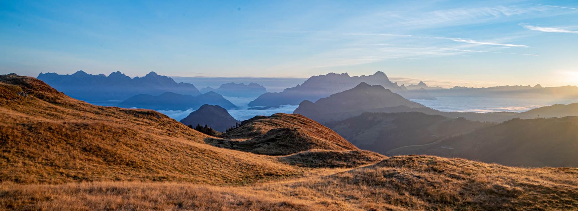 Herbstliche Sonnenaufgangswanderung zur Hochalmspitze