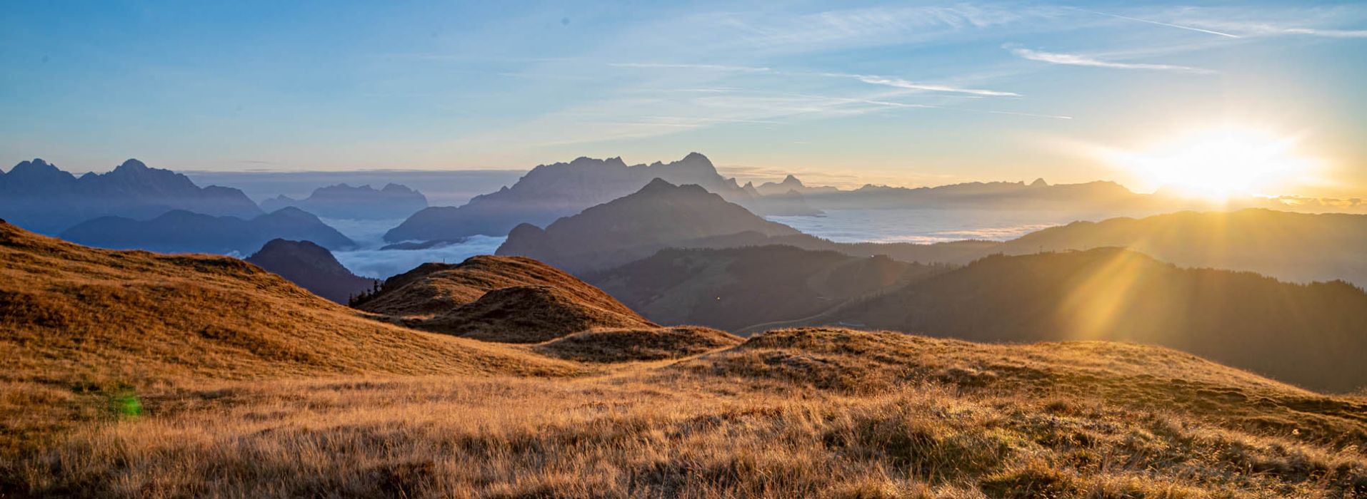 Herbstliche Sonnenaufgangswanderung zur Hochalmspitze