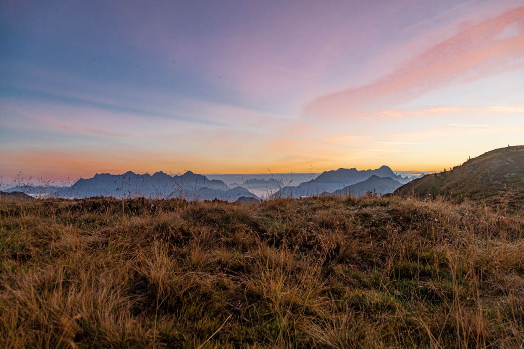 Herbstliche Sonnenaufgangswanderung zur Hochalmspitze