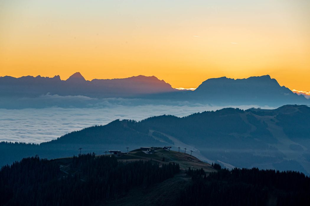 Herbstliche Sonnenaufgangswanderung zur Hochalmspitze